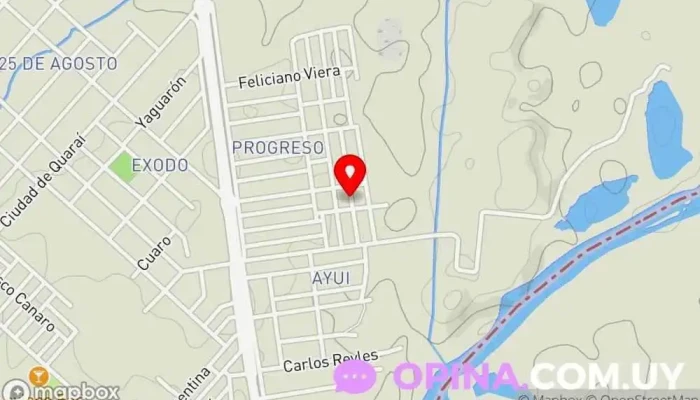 mapa de CyM Impresiones Papelería en Artigas