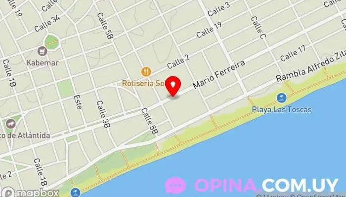 mapa de DaDa Estudio de Diseño Servicios de diseño, Diseñador gráfico, Diseñador de sitios web en Las Toscas