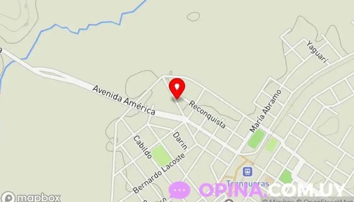 mapa de DANY Papelería y bazar Papelería en Tranqueras