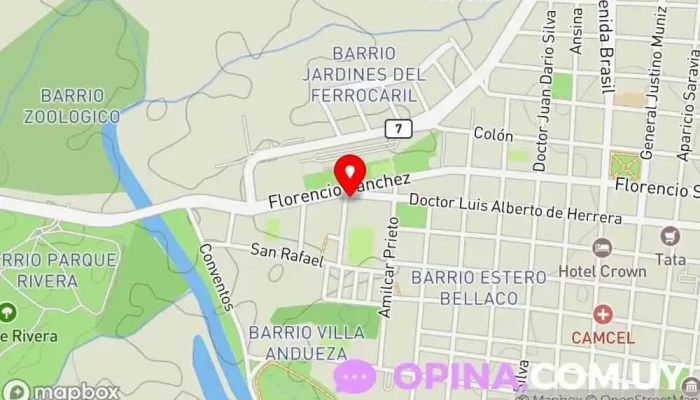 mapa de Decreto Bienes Raíces Agencia inmobiliaria en Melo