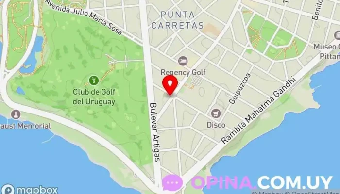 mapa de DepiLife Centro de depilación láser en Montevideo