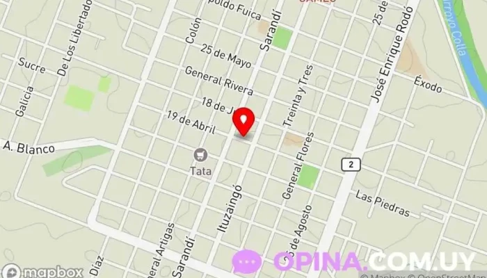 mapa de DEPORFIT Gimnasio en Rosario