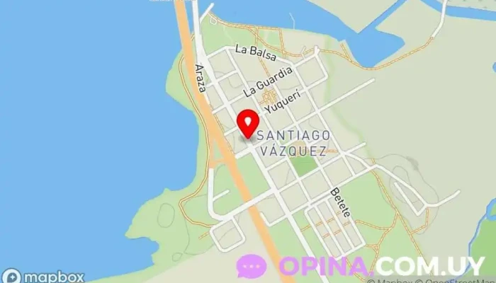 mapa de Deporte Santiago Vazquez Boot Camp en Santiago Vázquez