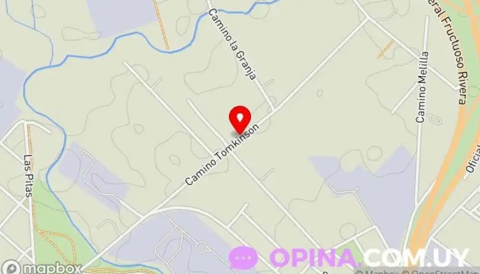 mapa de Depósito Pedernal Servicio de gestión de residuos en Montevideo