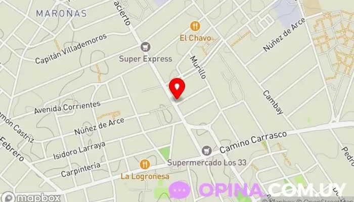 mapa de Desarrollo Propiedades Agencia inmobiliaria en Montevideo