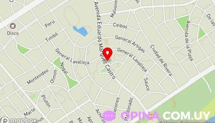 mapa de Di Lorenzi Propiedades Agencia inmobiliaria en Ciudad de la Costa