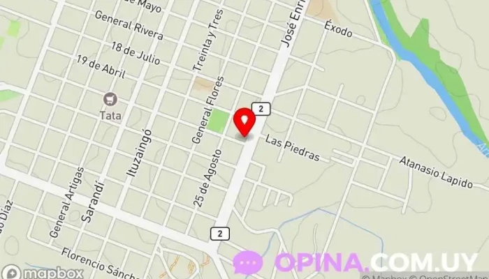 mapa de DICKENS ROSARIO Academia de inglés en Rosario