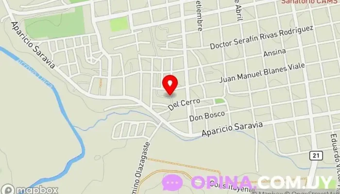 mapa de Dir 1  en Mercedes