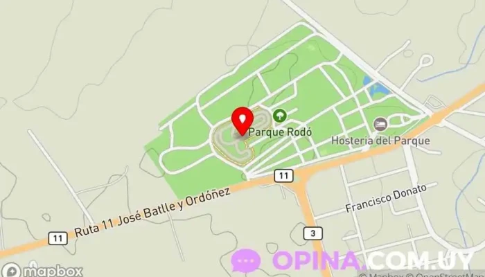 mapa de Direccion de Tránsito Centros de formación para obtener el carné de conducir en San José de Mayo