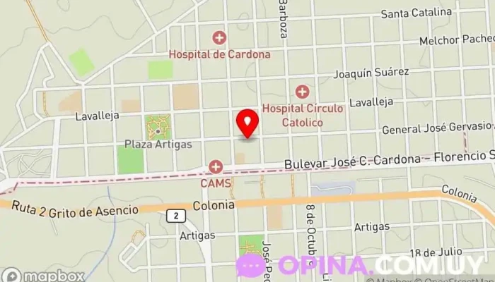 mapa de diseño y programacion web Librería en Cardona