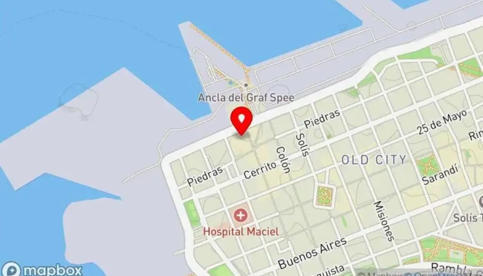 mapa de Don García Restaurante en Montevideo