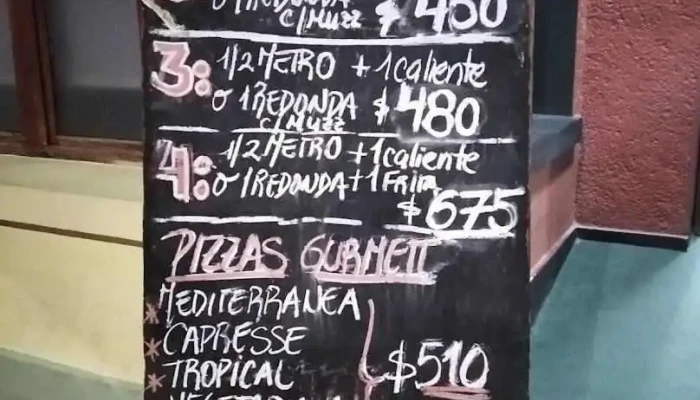 Dona Pocha Menu - Paysandú