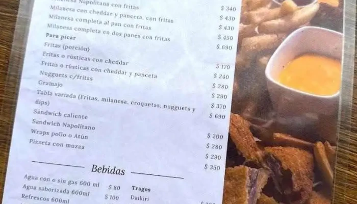 Donas Donas Menu - Piriápolis