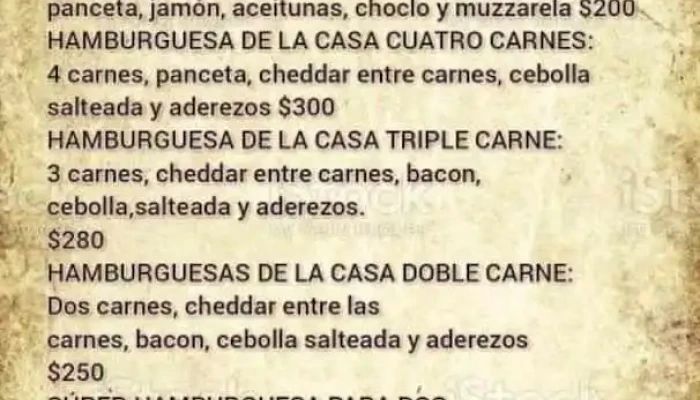 Donquer Kebabs -  Menu - Rivera