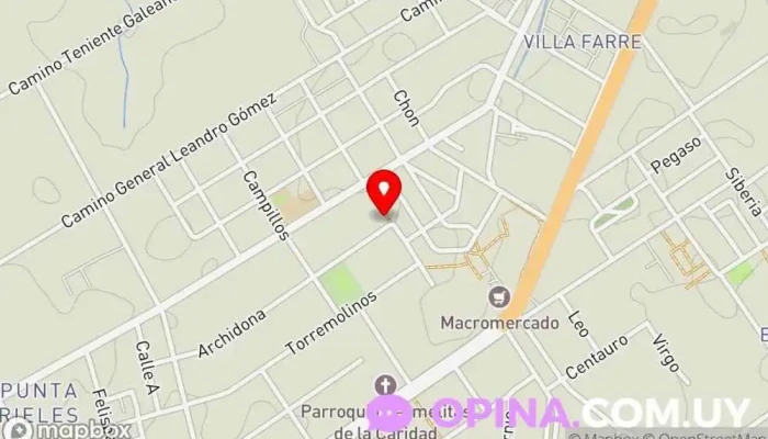 mapa de Dreams Papelería Papelería en Montevideo