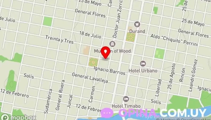 mapa de Duarte impresiones Papelería en Carmelo