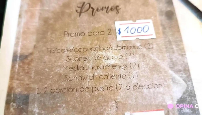 Dulce Aurora Cafe Menu - Canelones