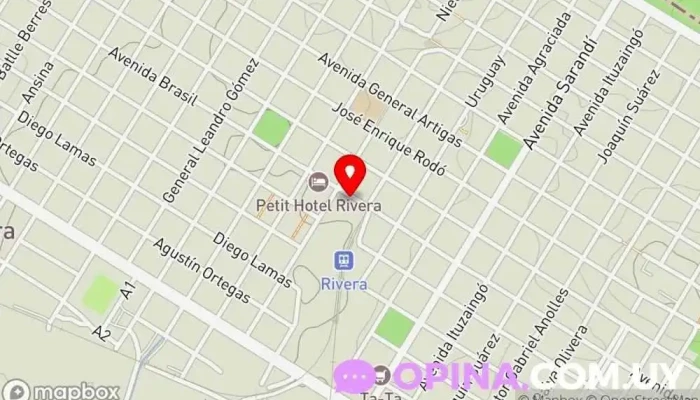 mapa de Eclipsamor Libros Librería en Rivera