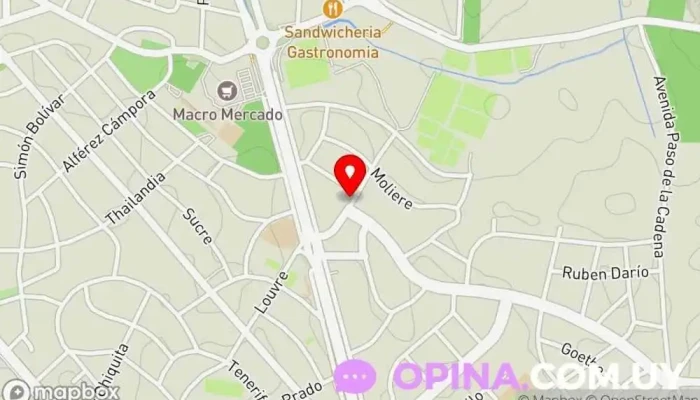 mapa de Edhuca :: Escuela de Desarrollo Humano Casagrande :: Punta del Este Escuela en Punta del Este