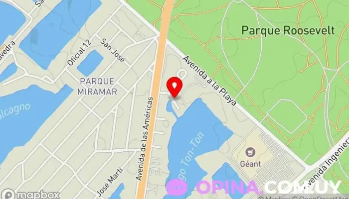 mapa de Edificio Bilu Barbacoa Complejo de apartamentos en Ciudad de la Costa