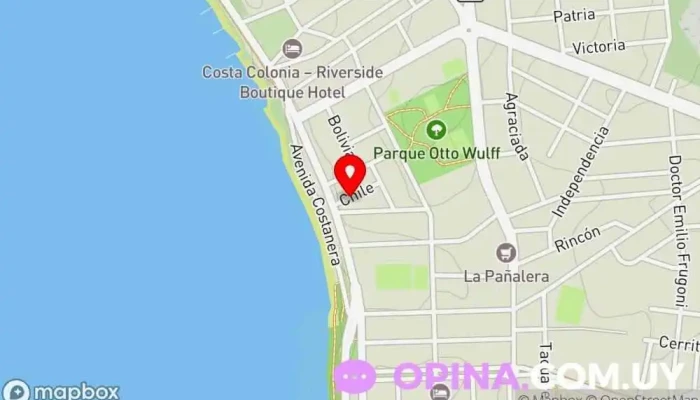 mapa de Edificio Coast Harbour Complejo de apartamentos en Col. del Sacramento