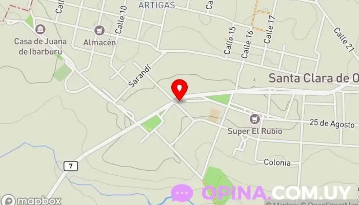 mapa de El Ati Papelería en Santa Clara De Olimar