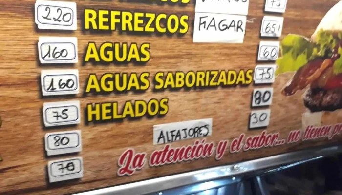 El Barcia -  Menu - Ciudad del Plata