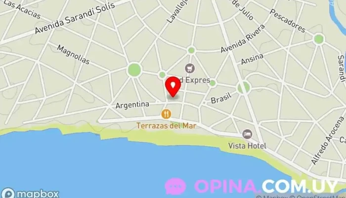 mapa de El Barco Escuela De Música Escuela en La Floresta