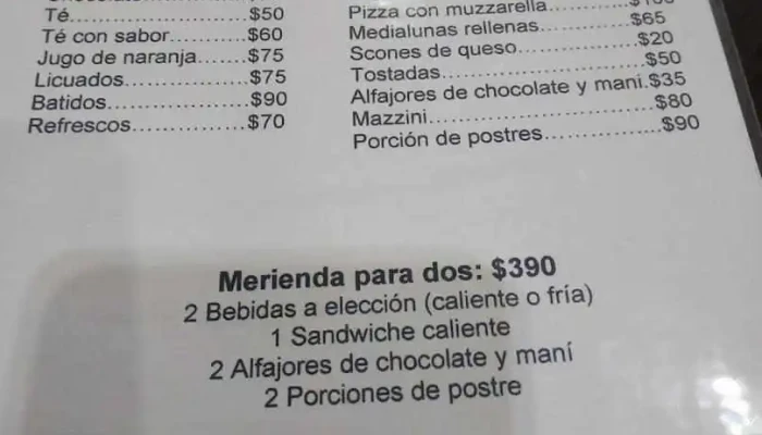 El Boon -  Menu - San Ramón