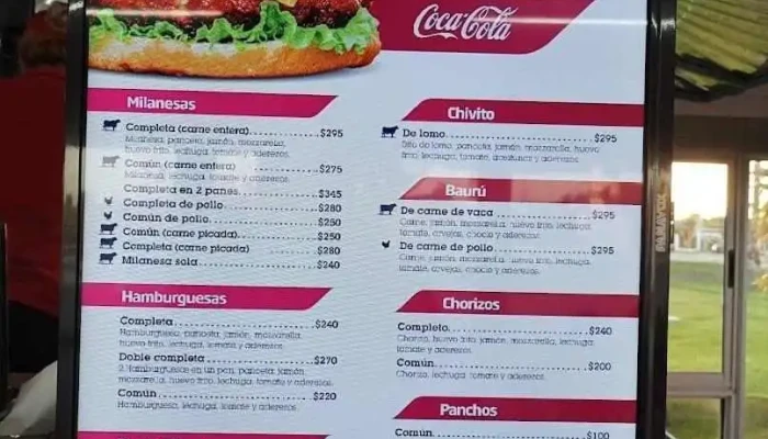 El Carrito -  Menu - Rocha