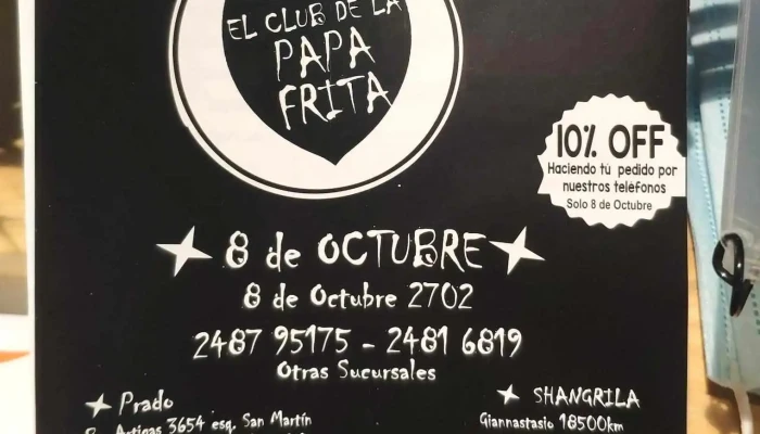 El Club De La Papa Frita -  Menu - Montevideo