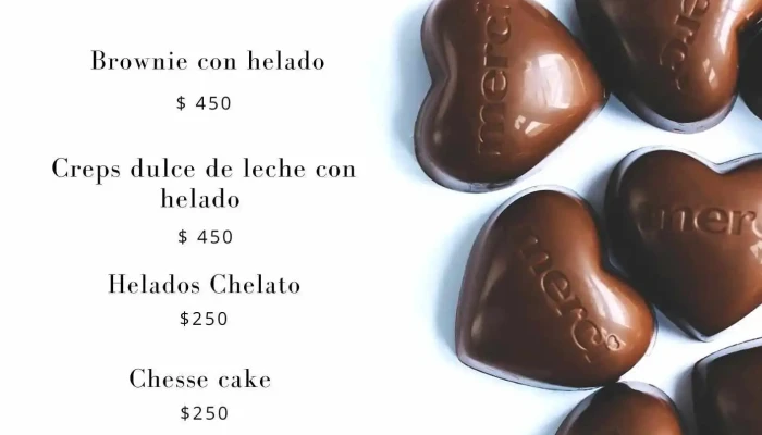 El Club Pinamar -  Menu - Pinamar