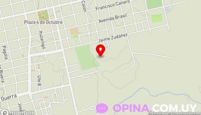 mapa de El Hormiguero San José De Mayo Escuela de música en San José de Mayo