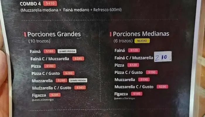 El Horno De Juan -  Menu - Montevideo