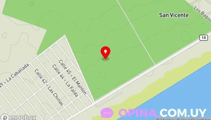 mapa de El Nido Urbanización en San Carlos