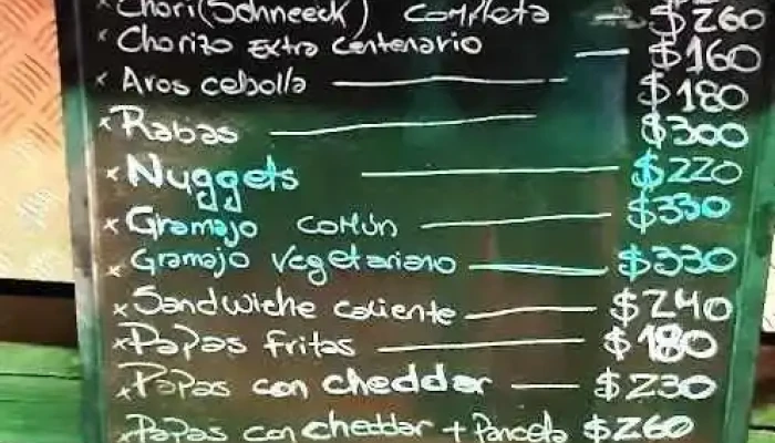 El Nuevo Petrolero -  Menu - La Floresta
