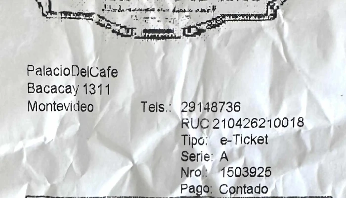 El Palacio Del Cafe Comentario 4 - Montevideo