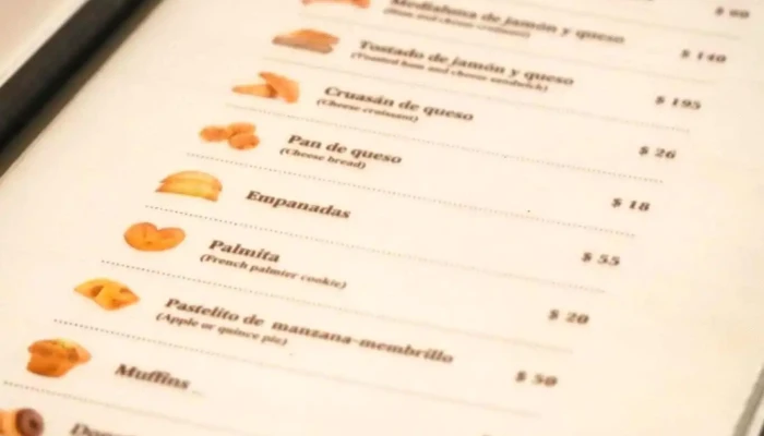 El Palacio Del Cafe Menu - Las Piedras