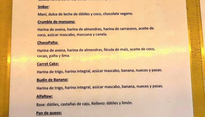 El Popu -  Menu - La Barra