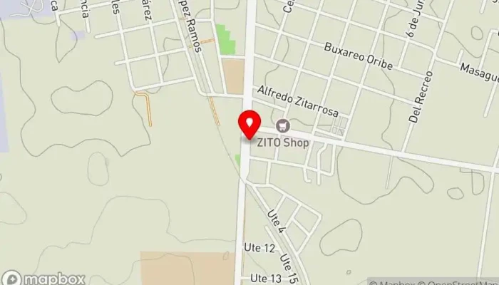 mapa de EL PORVENIR Restaurante en San Ramón