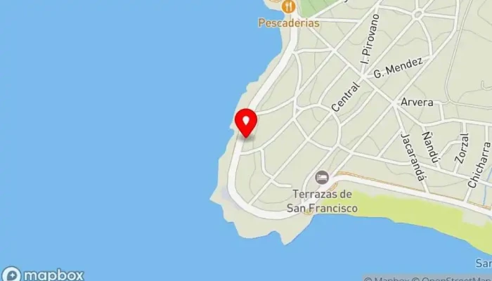 mapa de El Rey de las Hola • Comidas rápidas Restaurante uruguayo, Cervecería artesanal, Heladería en Piriápolis