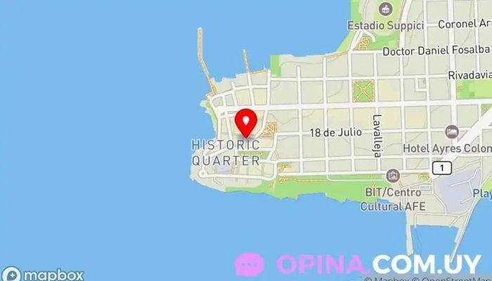 mapa de El Tambor Tienda de artesanías en Col. del Sacramento