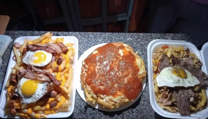 El Vikingo Fast Food Restaurant Papas Fritas - Melo