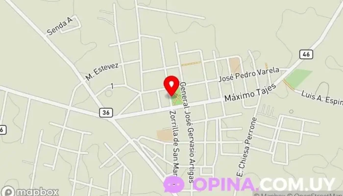 mapa de Eliseo alvarez Escuela en Los Cerrillos