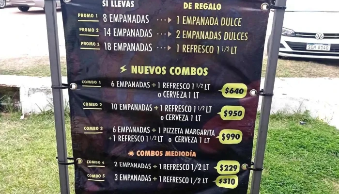 Empanadas Don Pedro Malvin Menu - Montevideo