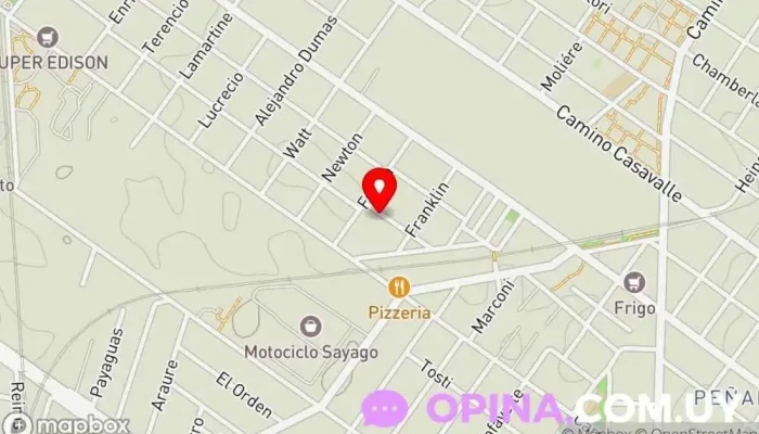 mapa de Empresa_rgv  en Montevideo