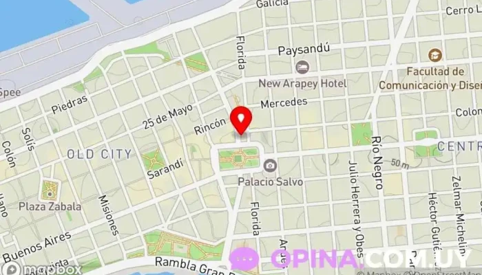 mapa de En Perspectiva Empresa de medios de comunicación en Montevideo