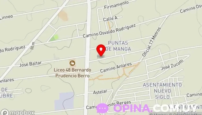 mapa de Entre Sueños Papelería en Montevideo