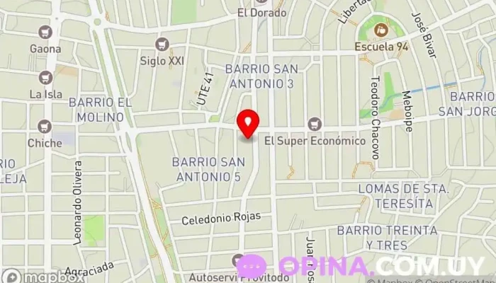 mapa de Esc. Nº 91 Colegio público en Maldonado