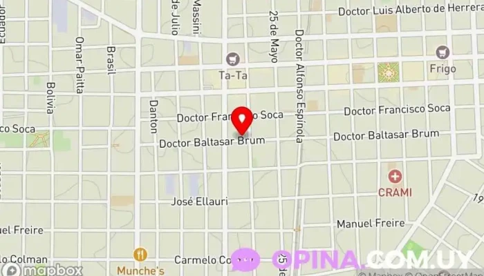 mapa de Escribana y Abogada Jennifer Pascual Abogado, Gestoría en Las Piedras